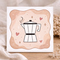 Tegel - Italiaanse Koffiepot