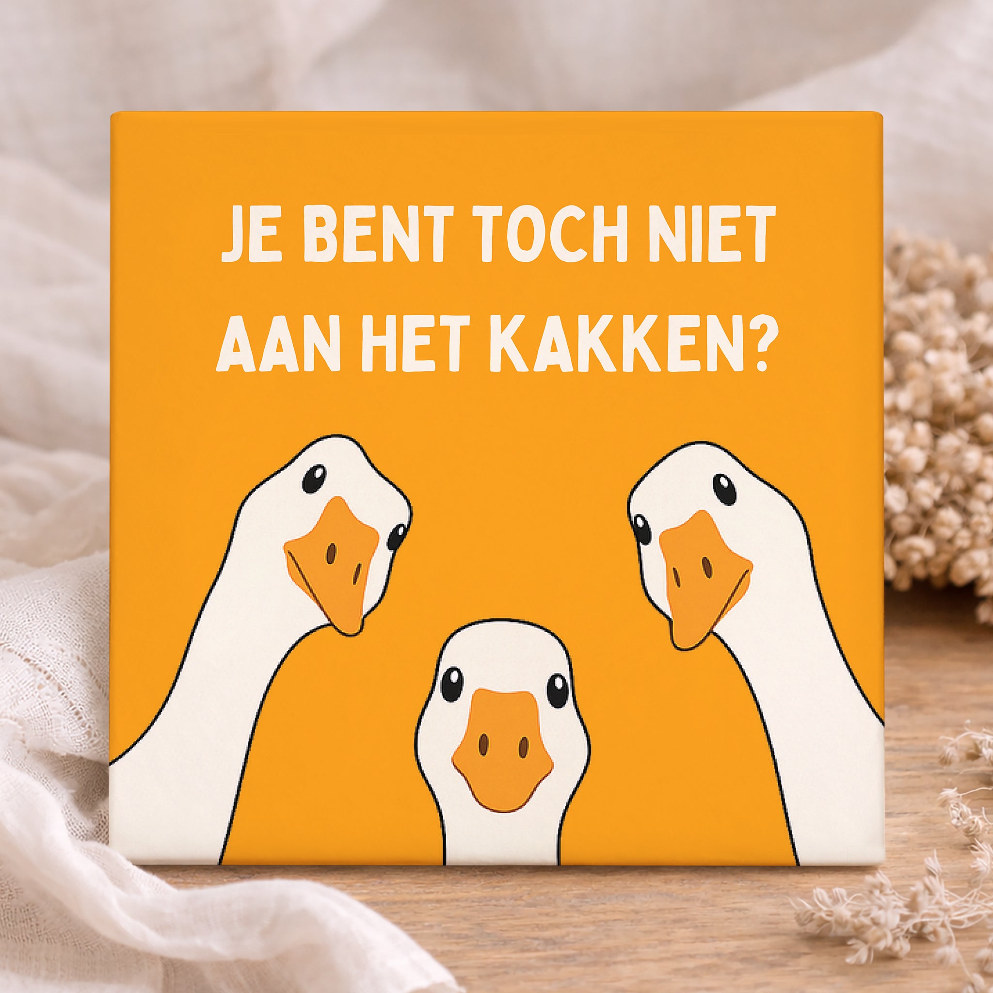 Tegel - Je Bent Toch Niet Aan Het Kakken?