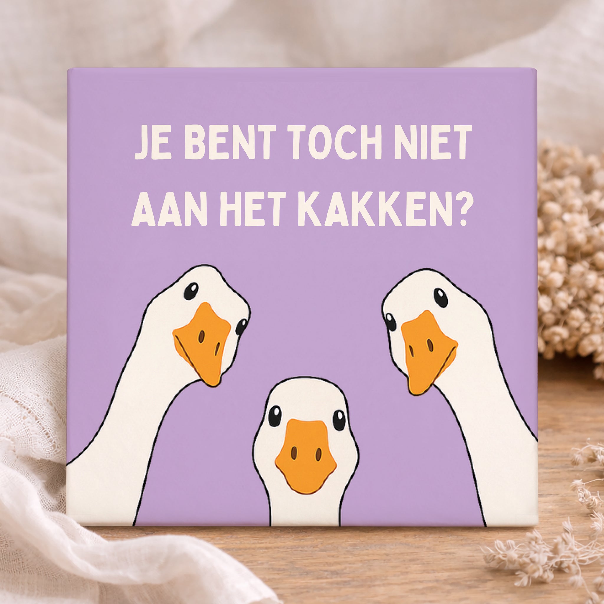 Tegel - Je Bent Toch Niet Aan Het Kakken?