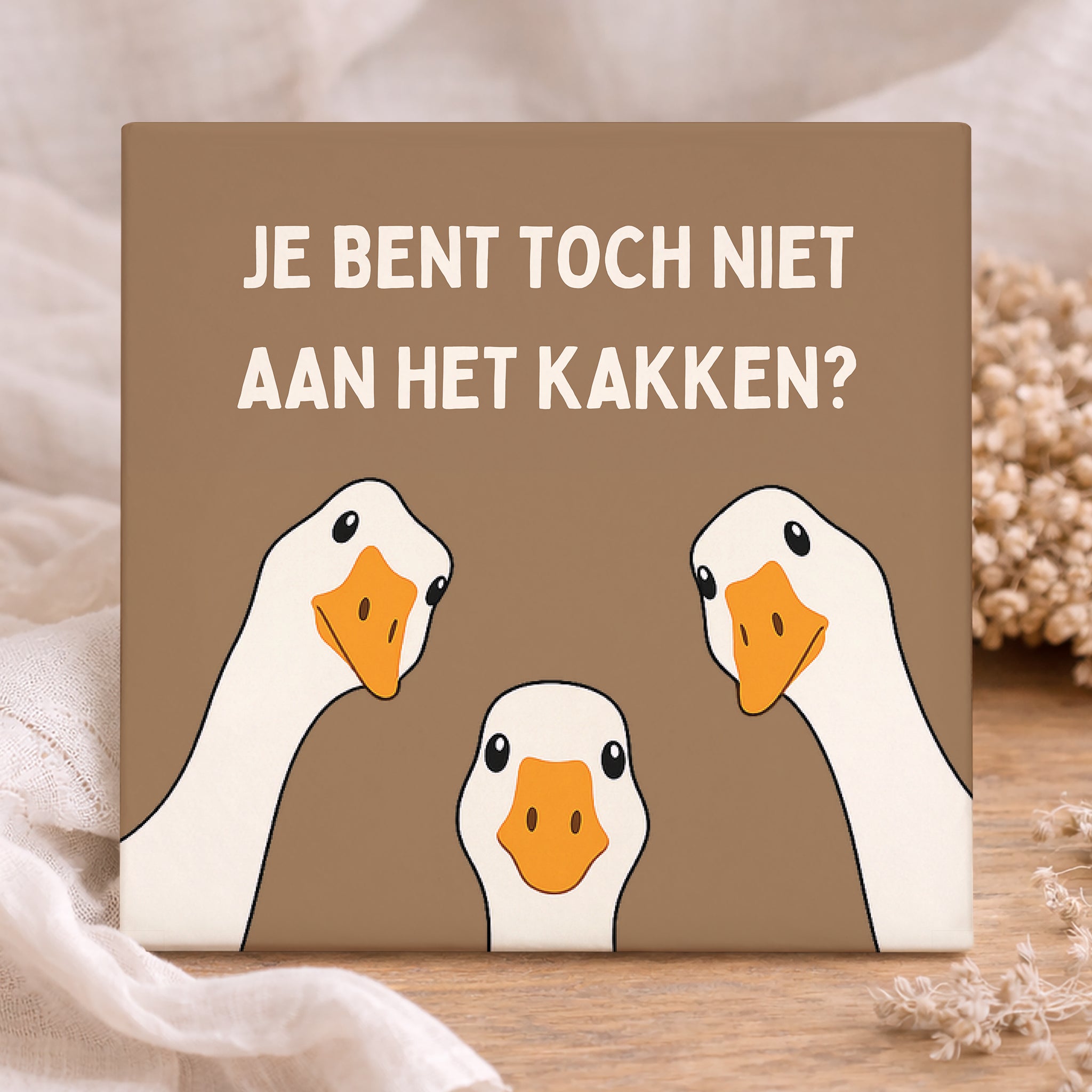 Tegel - Je Bent Toch Niet Aan Het Kakken?