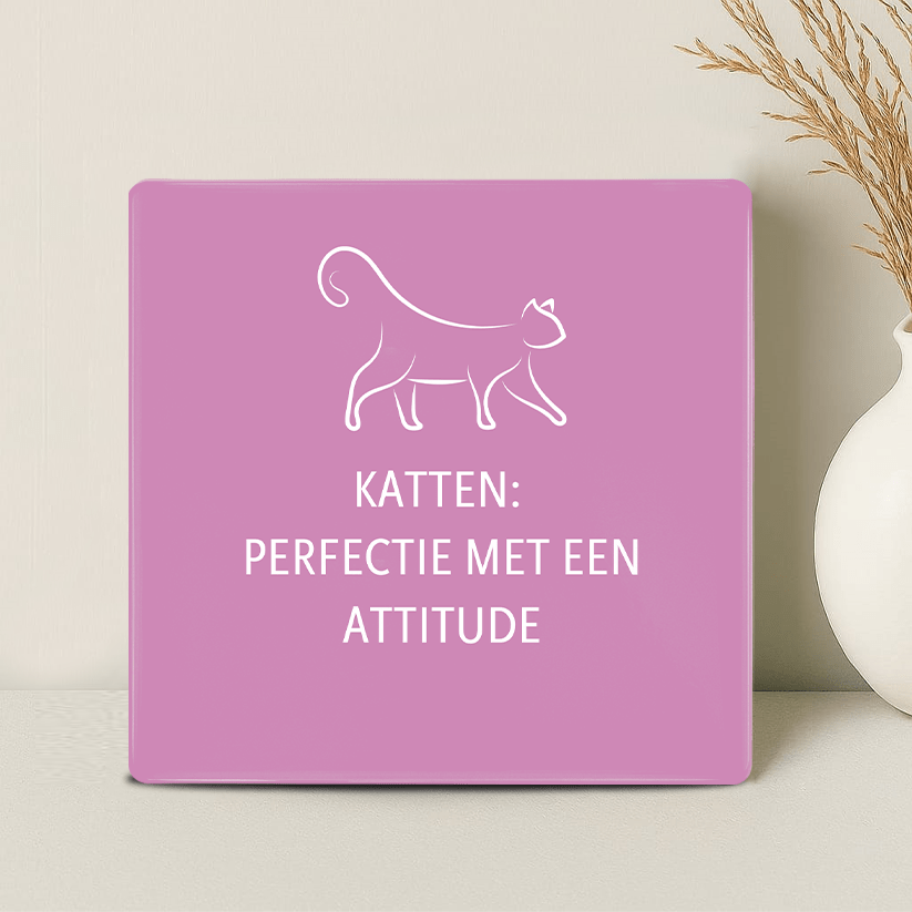Tegel - Katten: perfectie met een attitude - Printazzy
