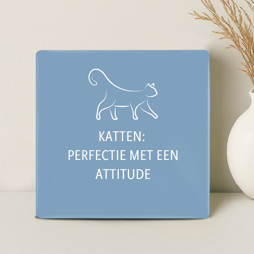 Tegel - Katten: perfectie met een attitude - Printazzy