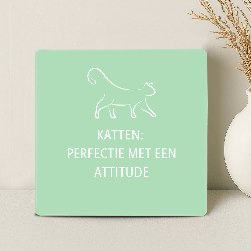 Tegel - Katten: perfectie met een attitude - Printazzy