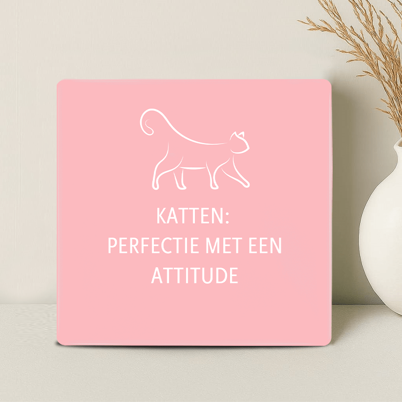 Tegel - Katten: perfectie met een attitude - Printazzy