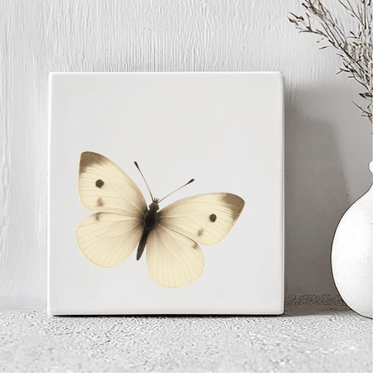 Tegel - Koolwitje Vlinder