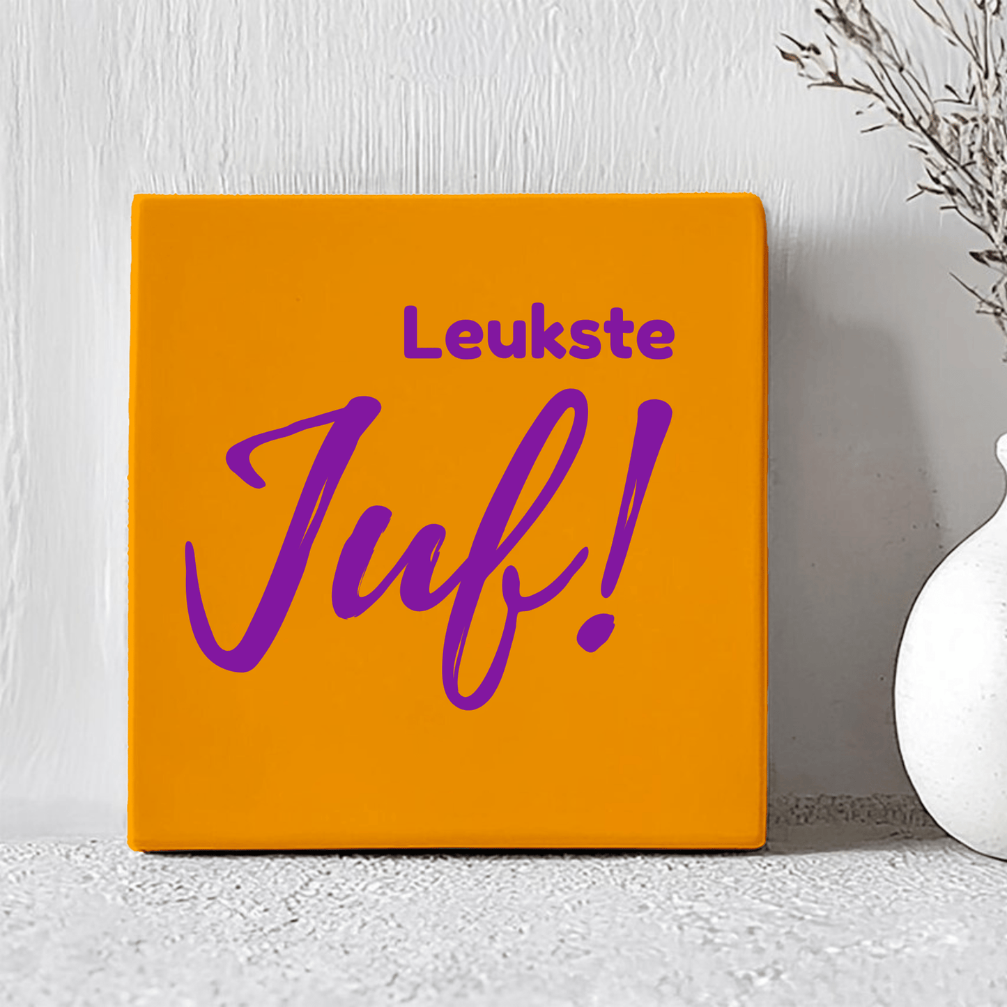 Tegel - Leukste Juf! - Printazzy