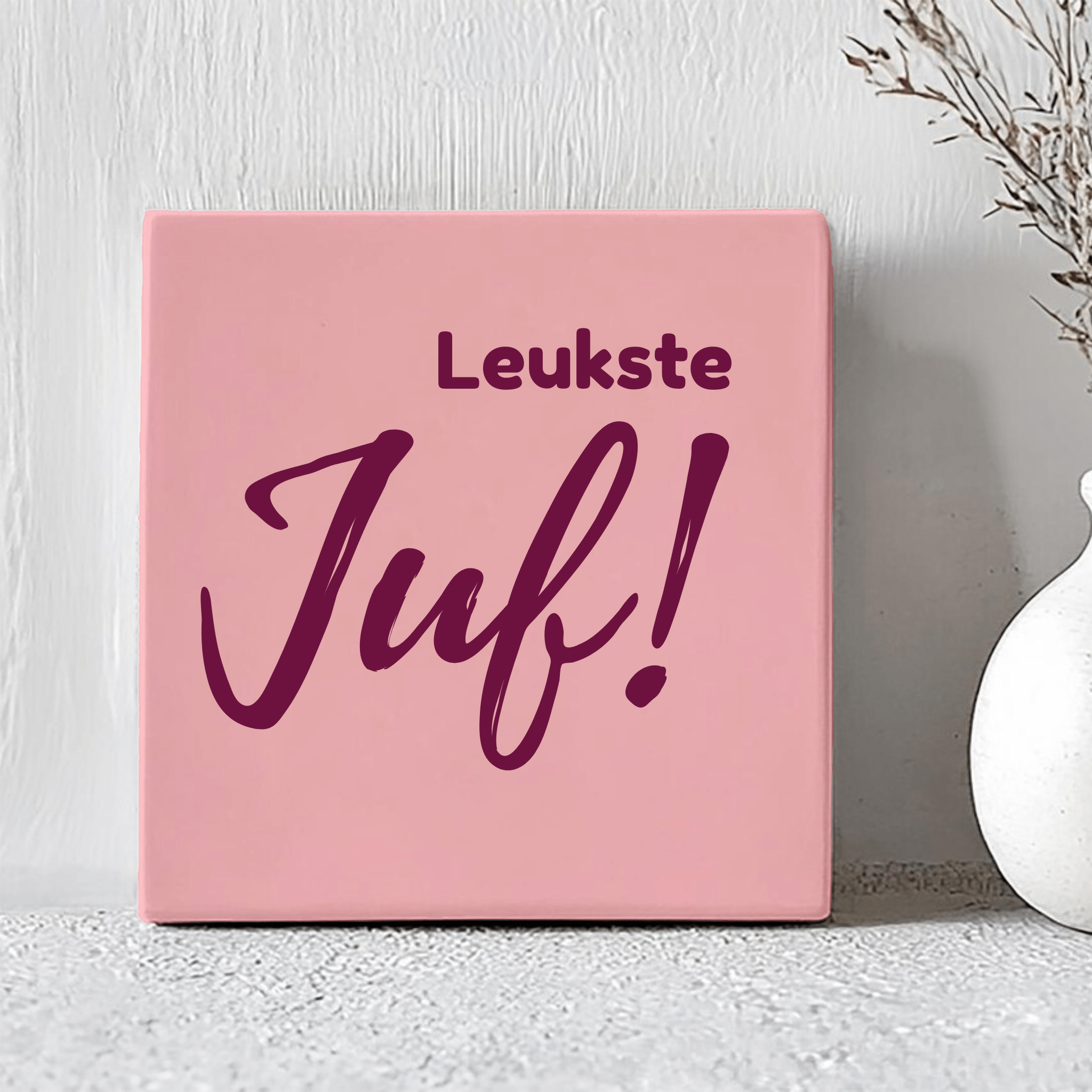 Tegel - Leukste Juf! - Printazzy