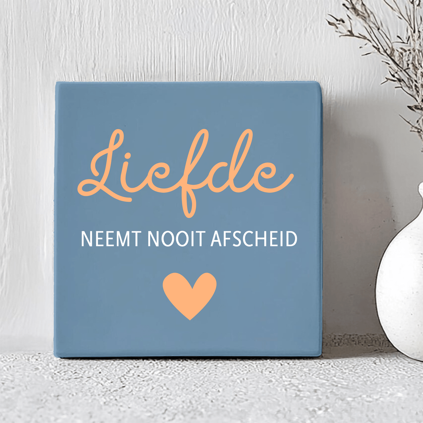Tegel - Liefde neemt nooit afscheid