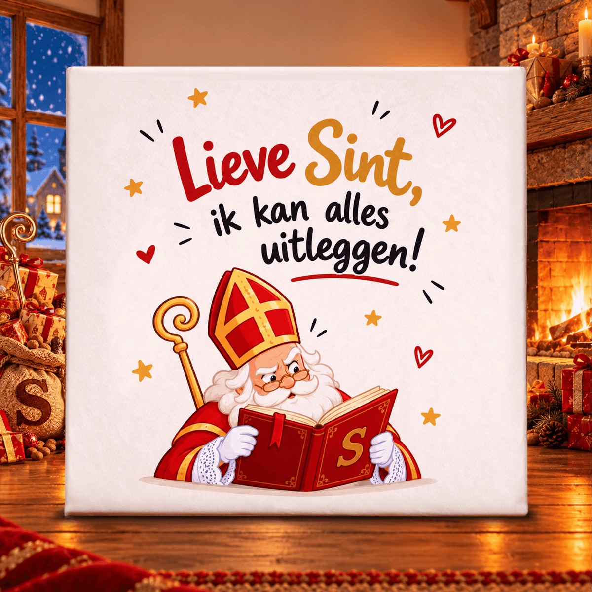 Tegel - Lieve Sint, ik kan alles uitleggen!