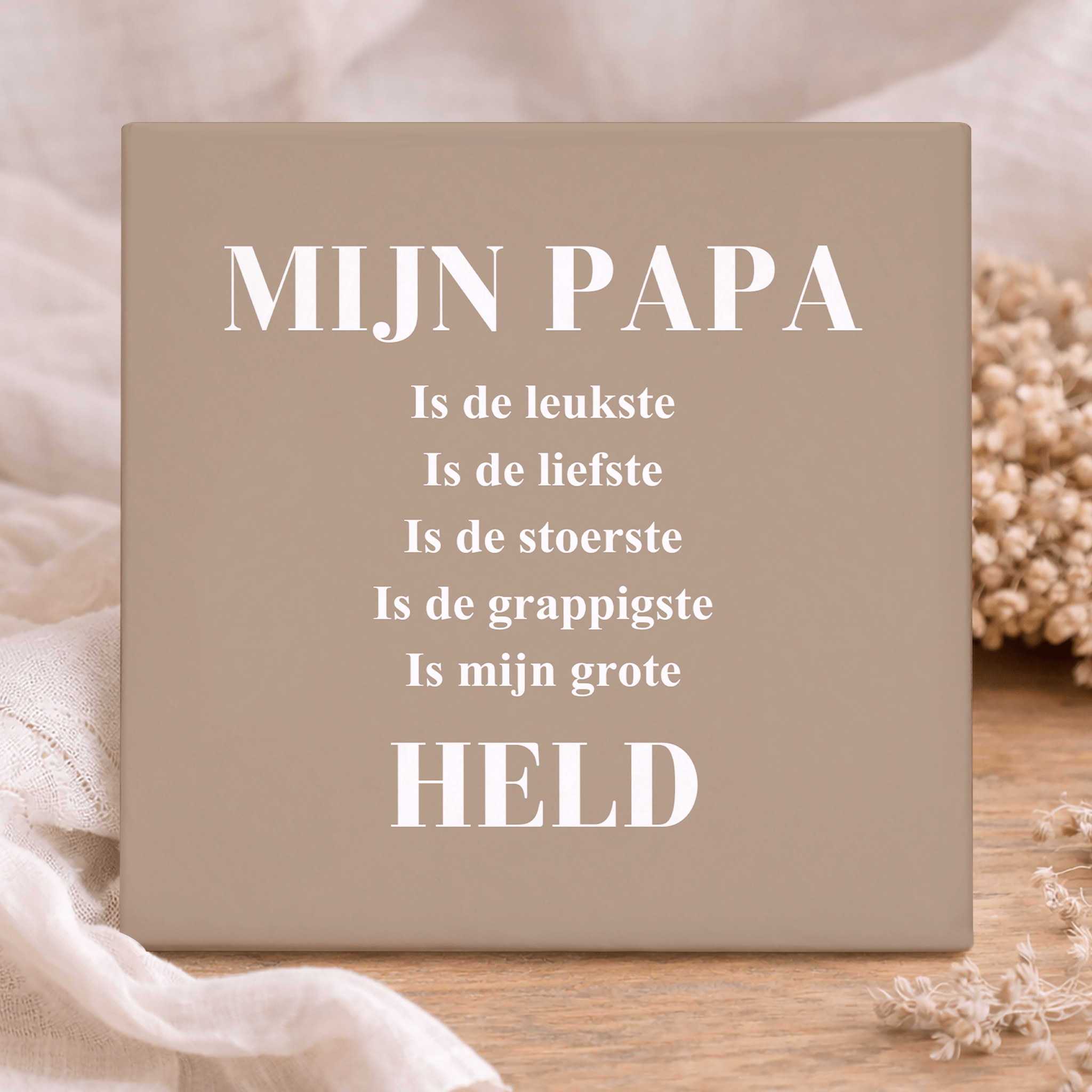 Tegel - Mijn Pap Is Mijn Held
