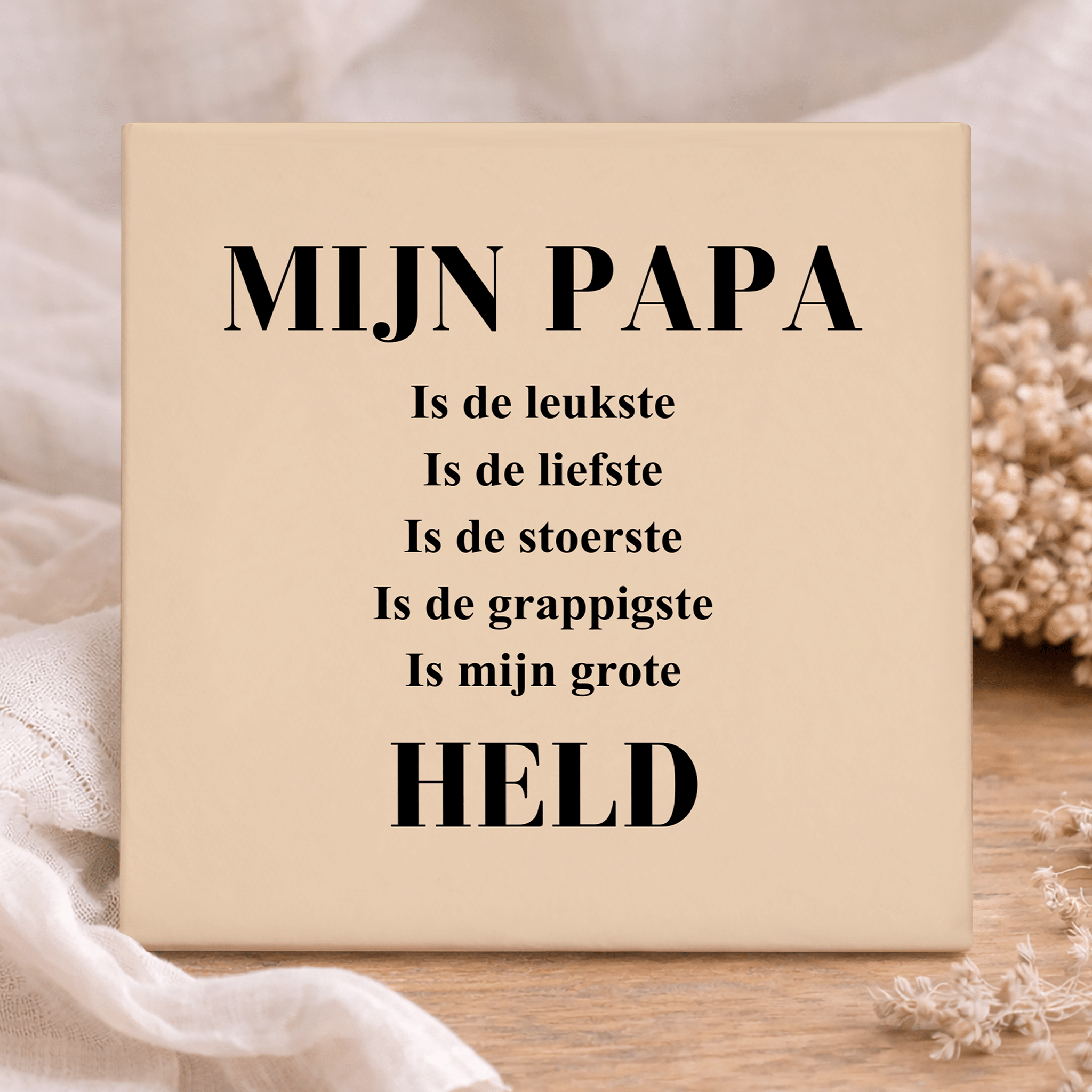 Tegel - Mijn Pap Is Mijn Held