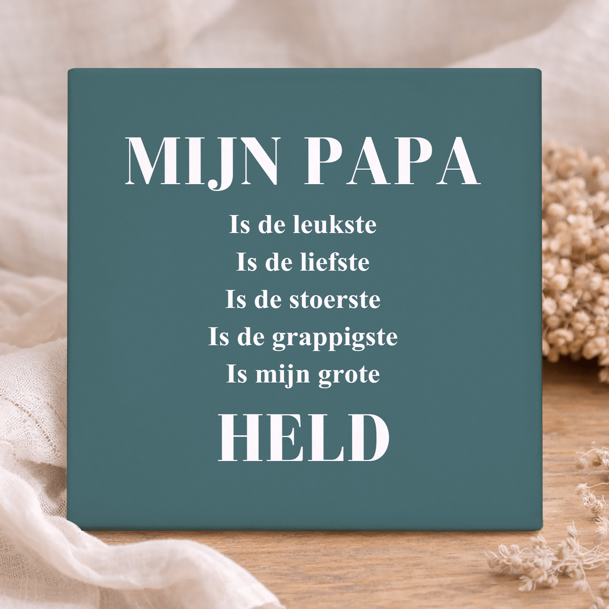 Tegel - Mijn Pap Is Mijn Held