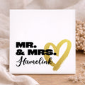 Tegel - Mr. & Mrs. met naam