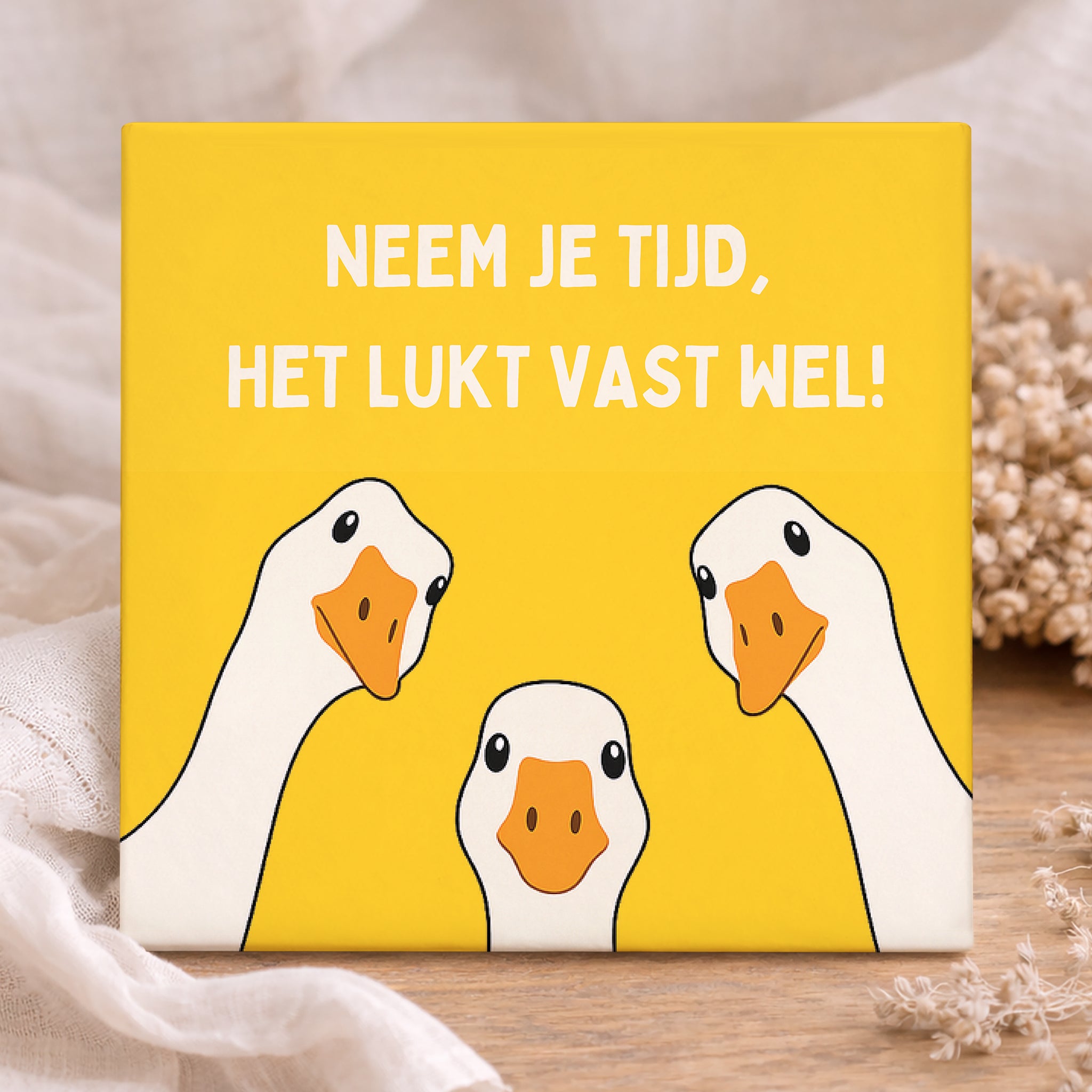 Tegel - Neem Je Tijd