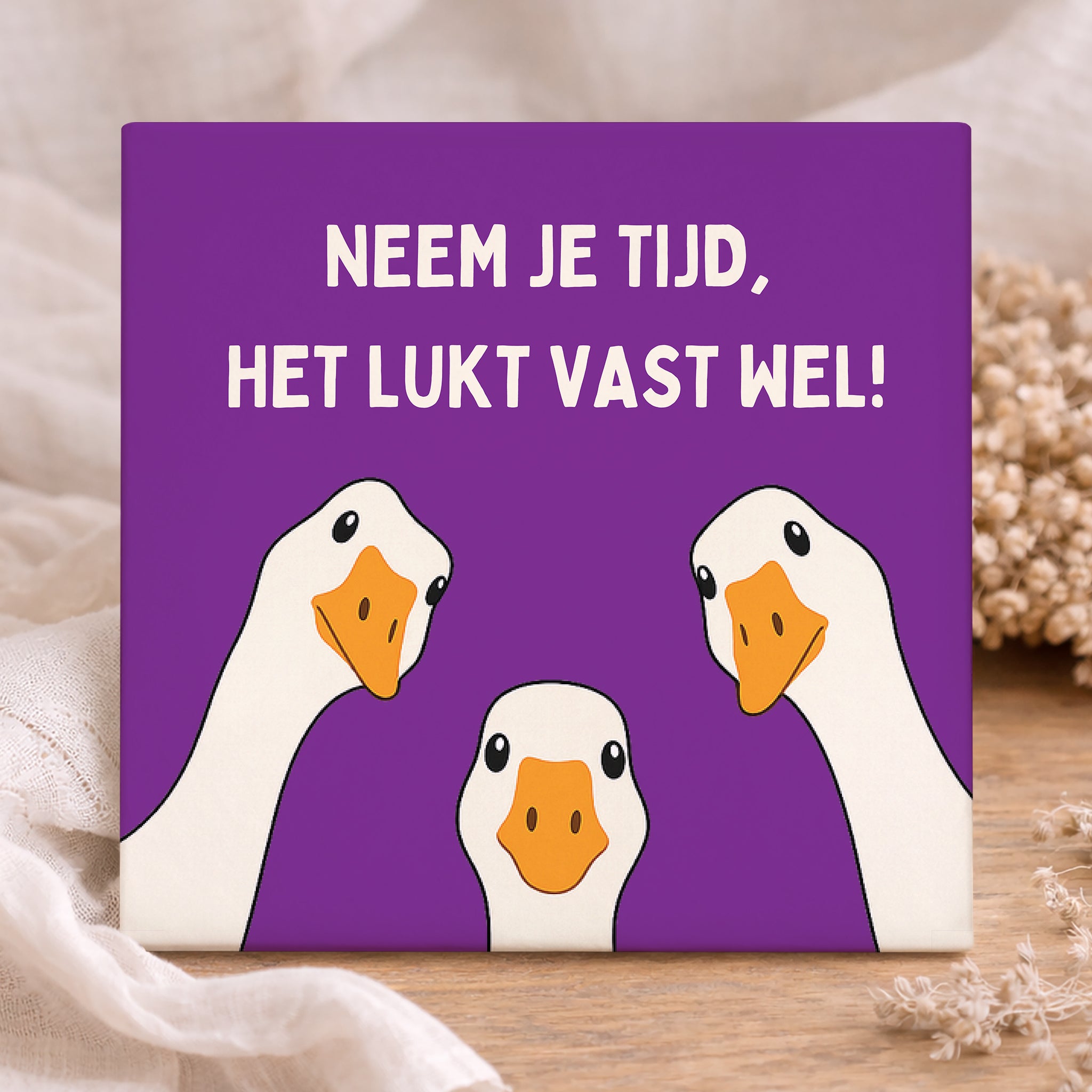 Tegel - Neem Je Tijd