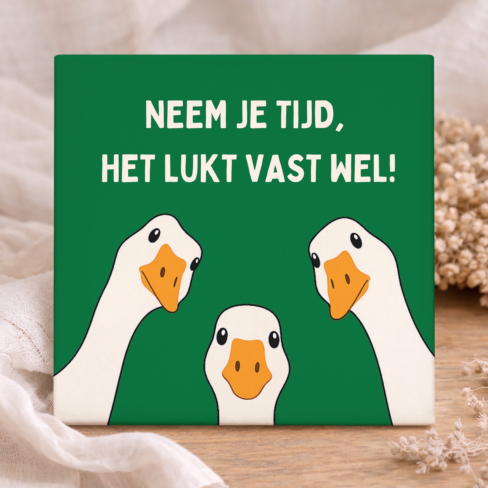 Tegel - Neem Je Tijd