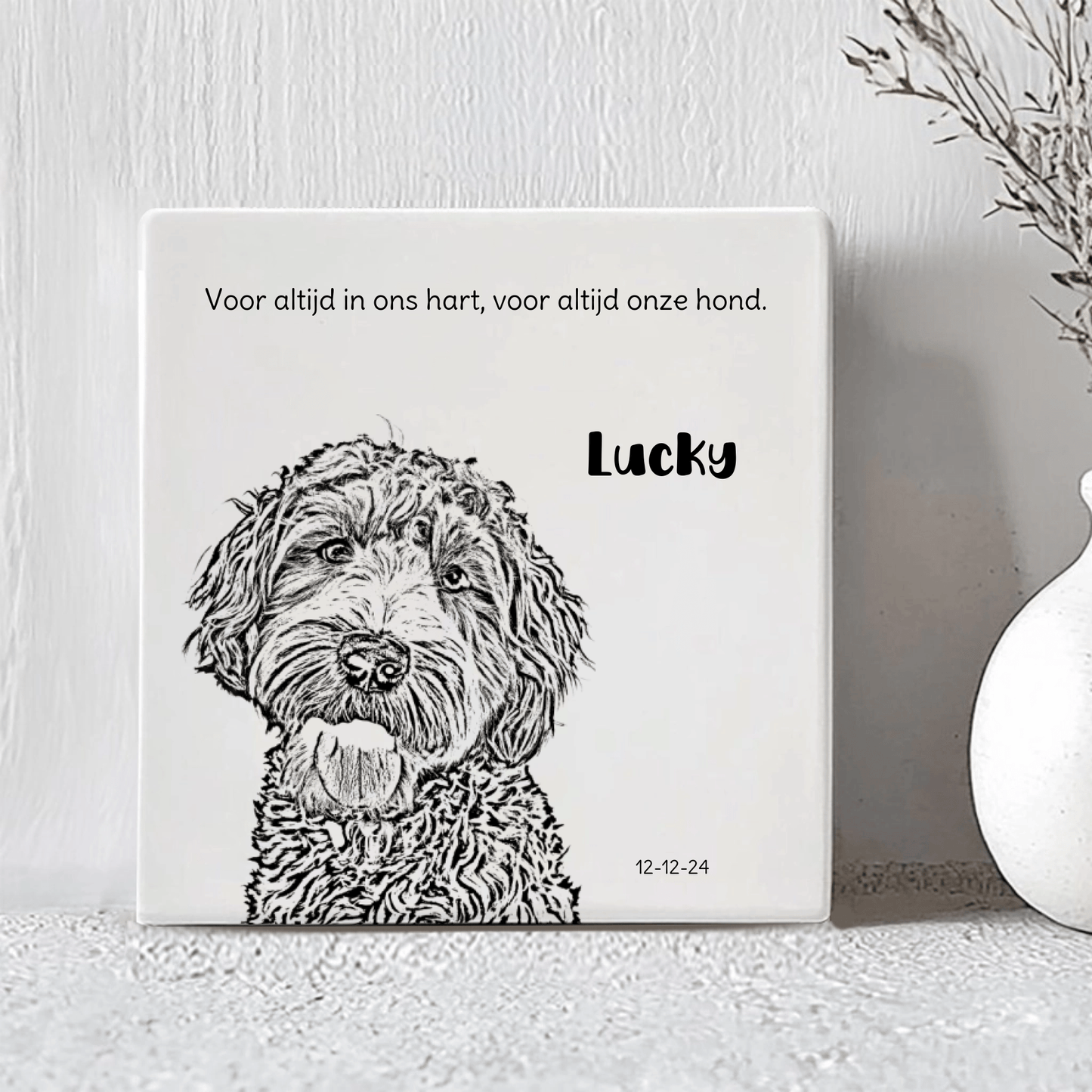 Tegel - Overleden Hond