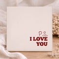 Tegel - P.S. I Love You