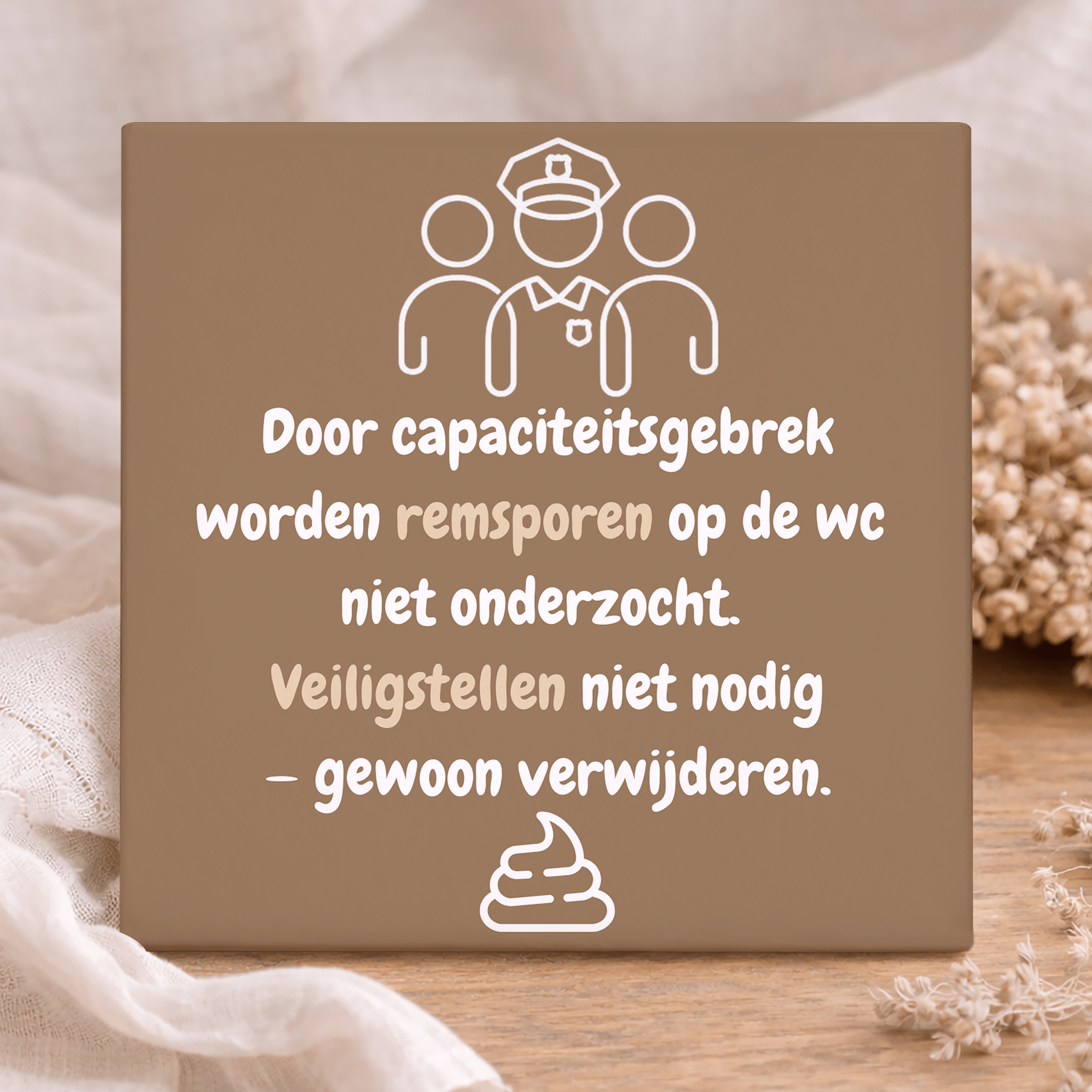 Tegel - Remsporen Op De Wc