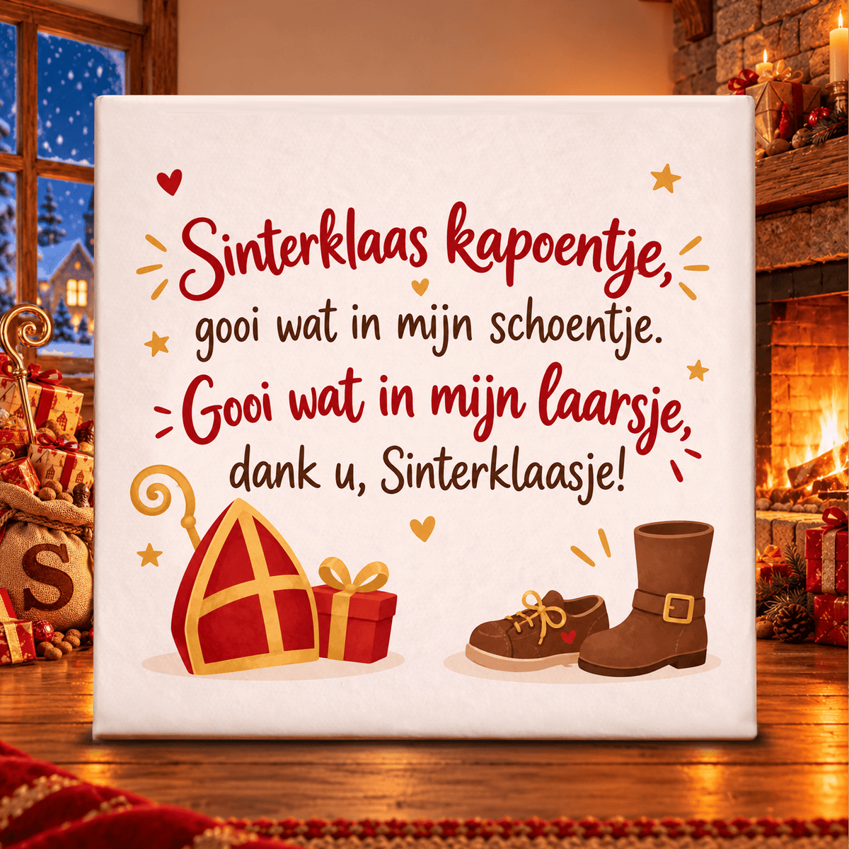 Tegel - Sinterklaas kapoentje