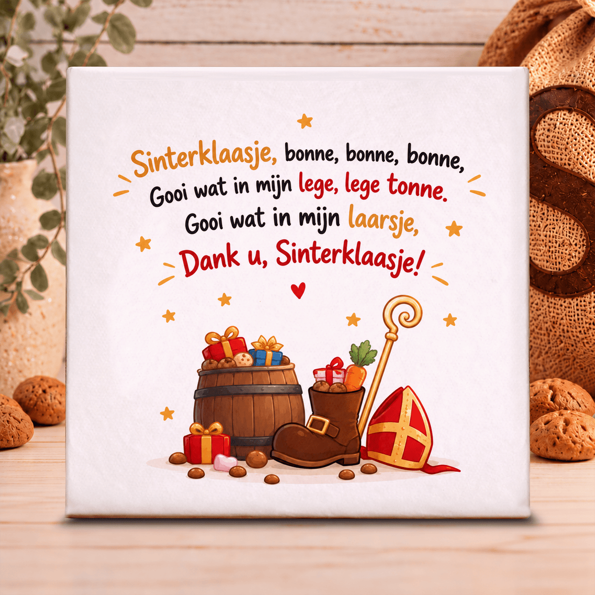 Tegel - Sinterklaasje bonne bonne bonne