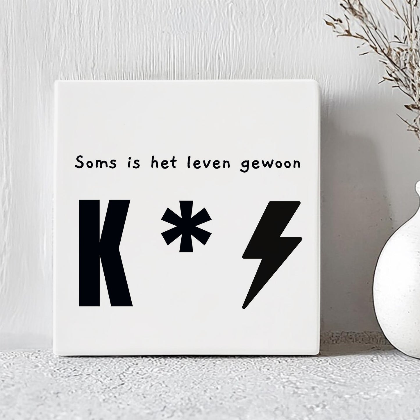 Tegel - Soms Is Het Leven Gewoon K..