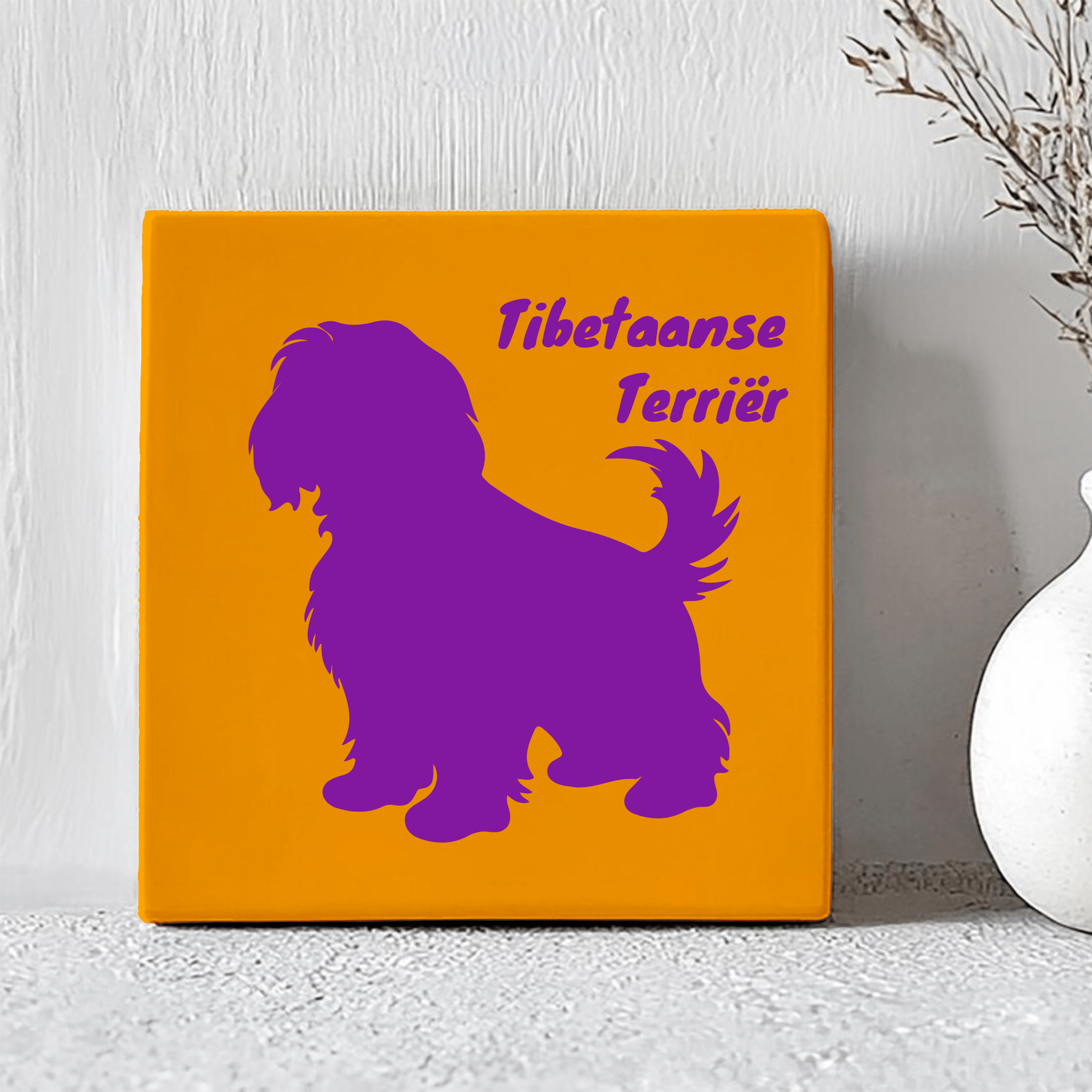 Tegel - Tibetaanse Terriër - Printazzy