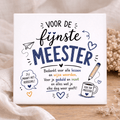 Tegel - Voor de Fijnste Meester