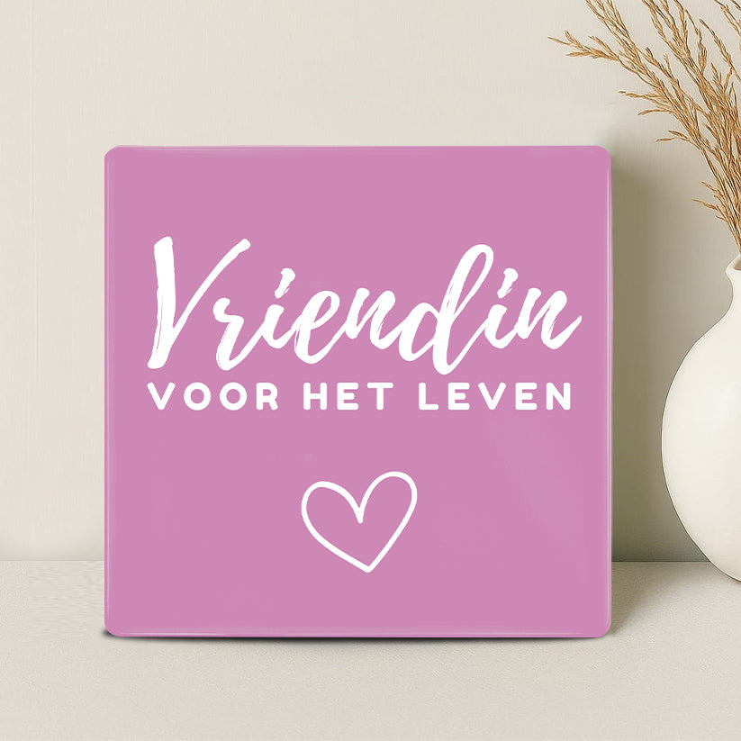 Tegel - Vriendin voor het leven - Printazzy
