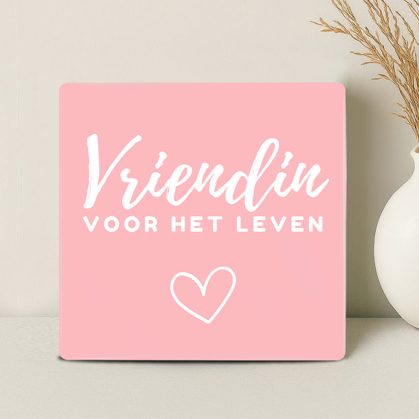 Tegel - Vriendin voor het leven - Printazzy
