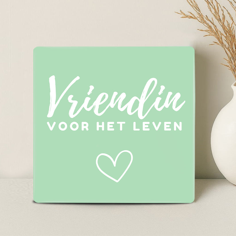 Tegel - Vriendin voor het leven - Printazzy