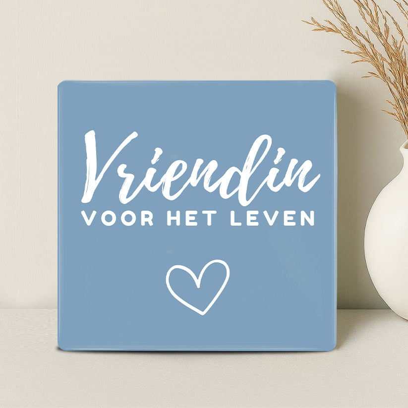 Tegel - Vriendin voor het leven - Printazzy