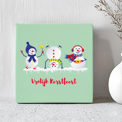 Tegel - Vrolijk Kerstfeest