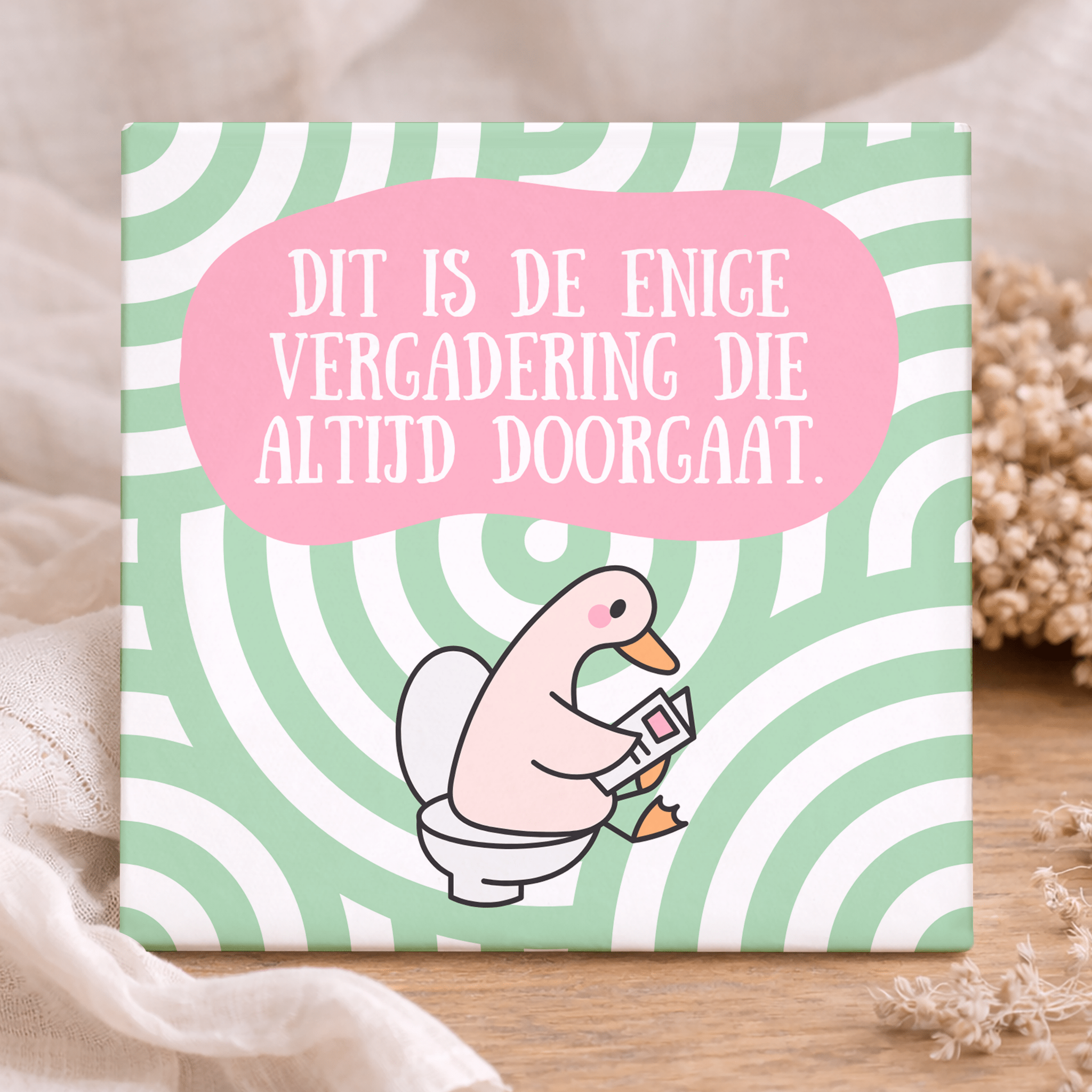 Tegel - WC vergadering
