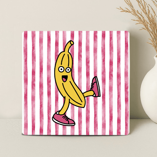 Tegel - Wandelende Banaan - Printazzy