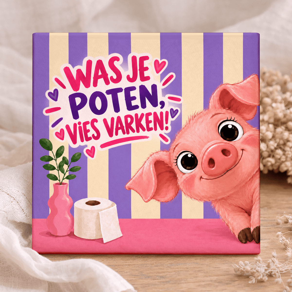 Tegel - Was Je Poten, Vies Varken!