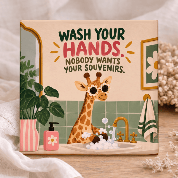 Tegel - Wash Your Hands. Nobody Wants Your Souvenirs