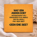 Tegel - Wat Een Ander Doet