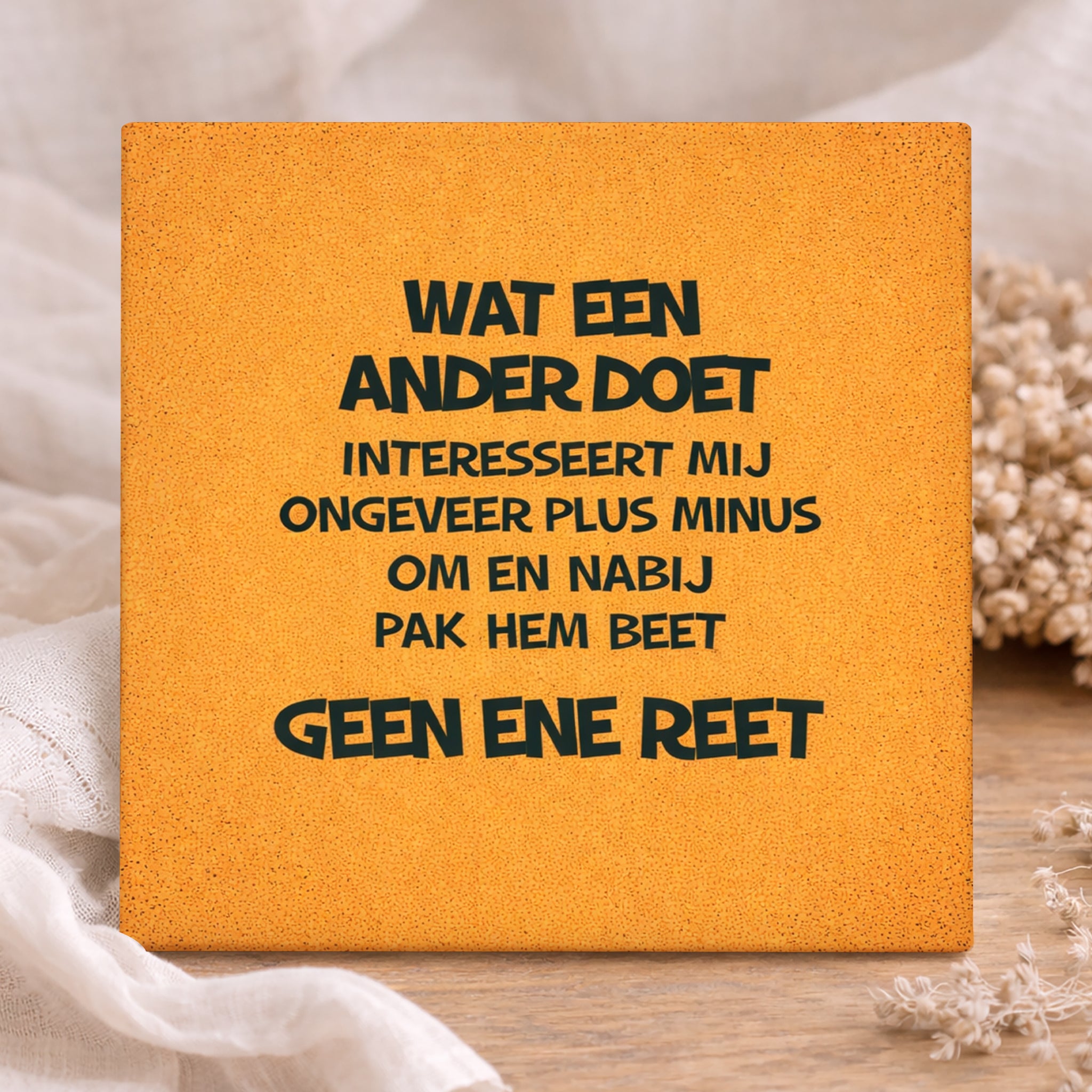 Tegel - Wat Een Ander Doet