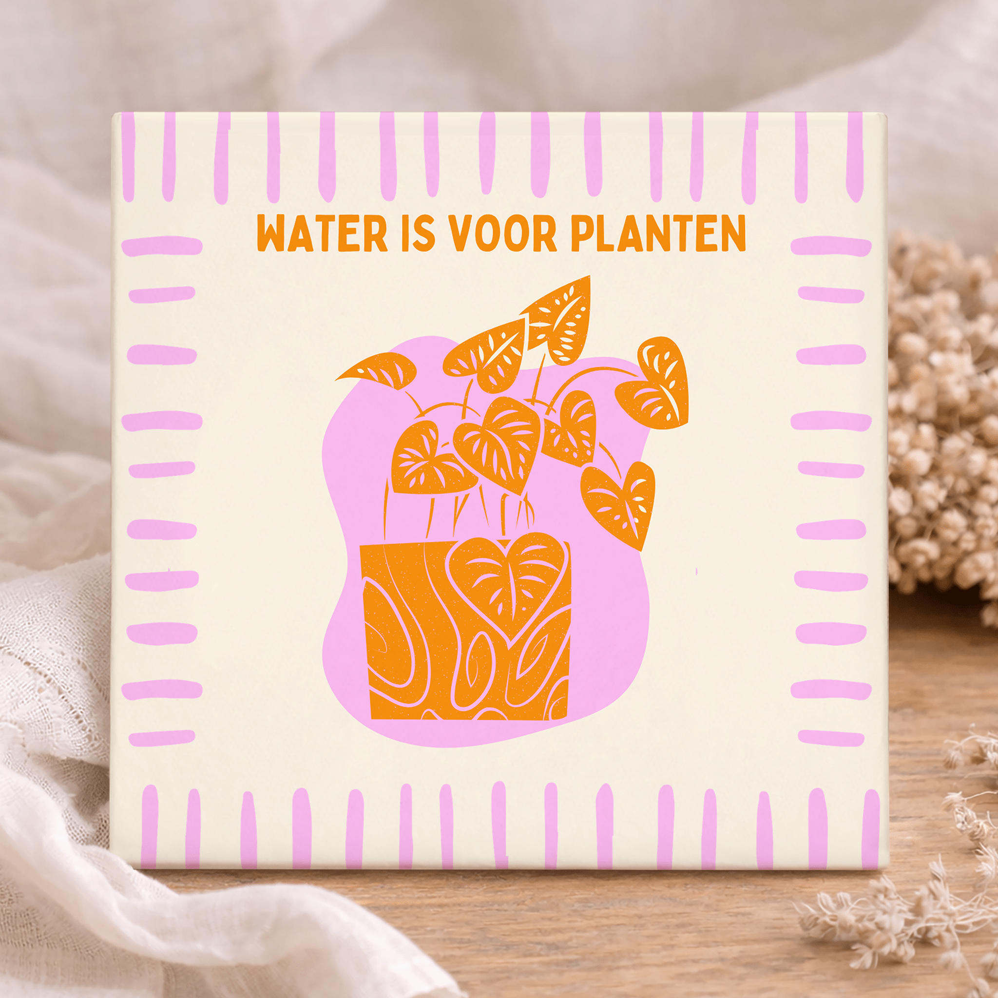 Tegel - Water Is Voor Planten