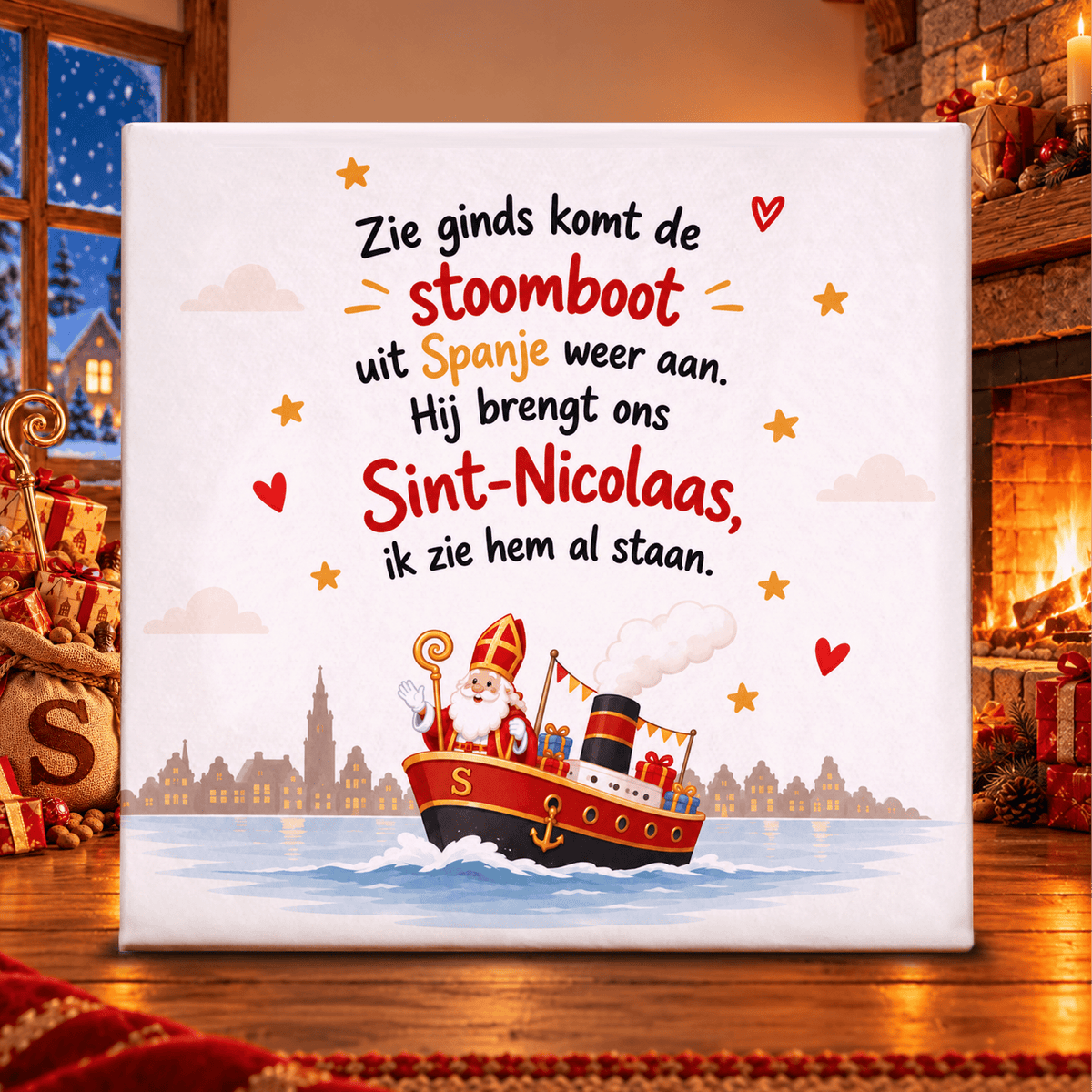 Tegel - Zie ginds komt de stoomboot