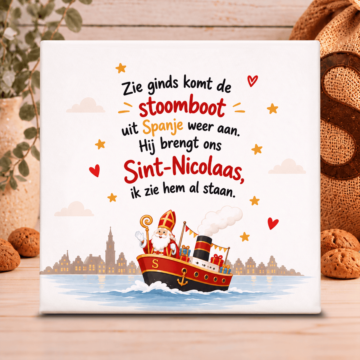 Tegel - Zie ginds komt de stoomboot
