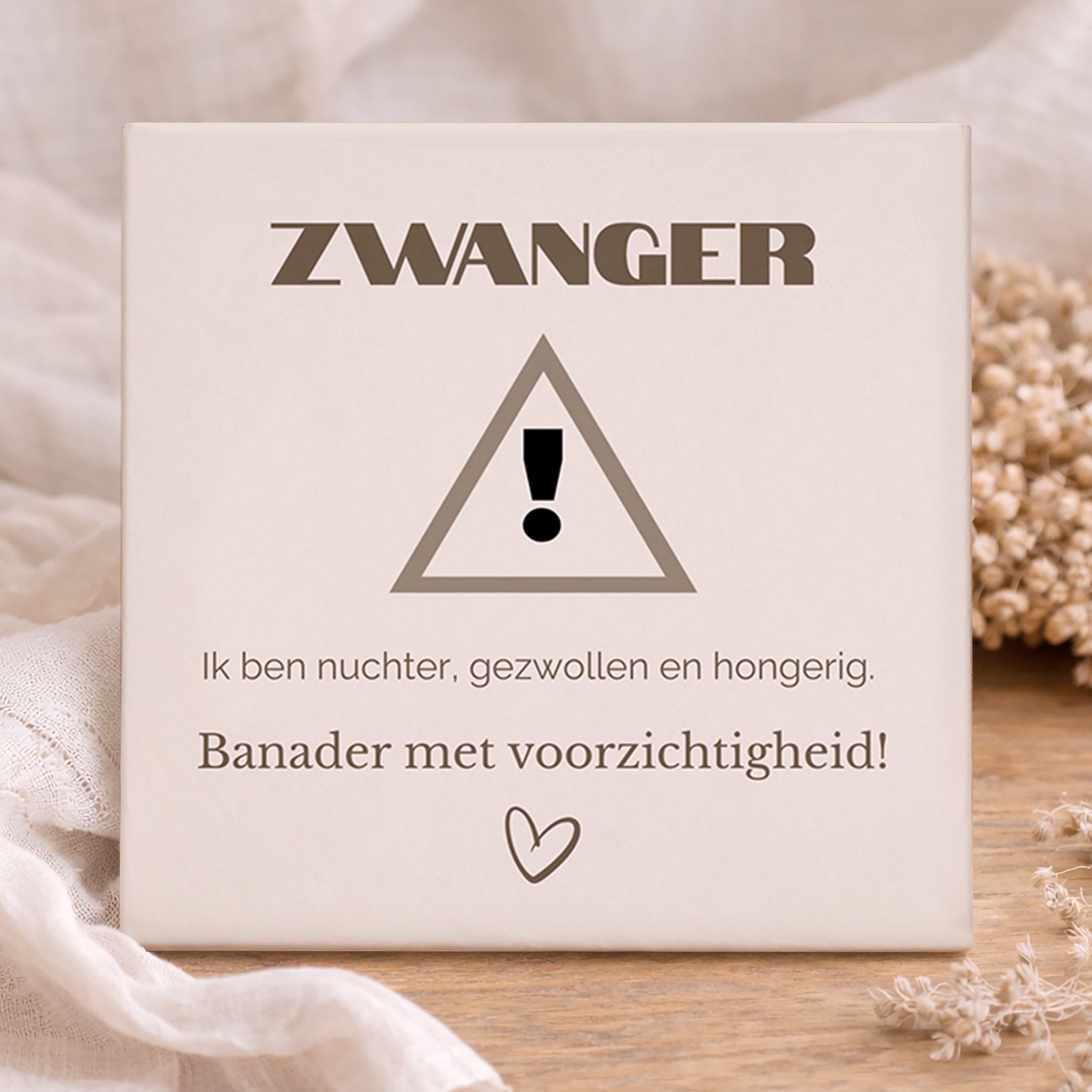 Tegel - Zwanger Warning