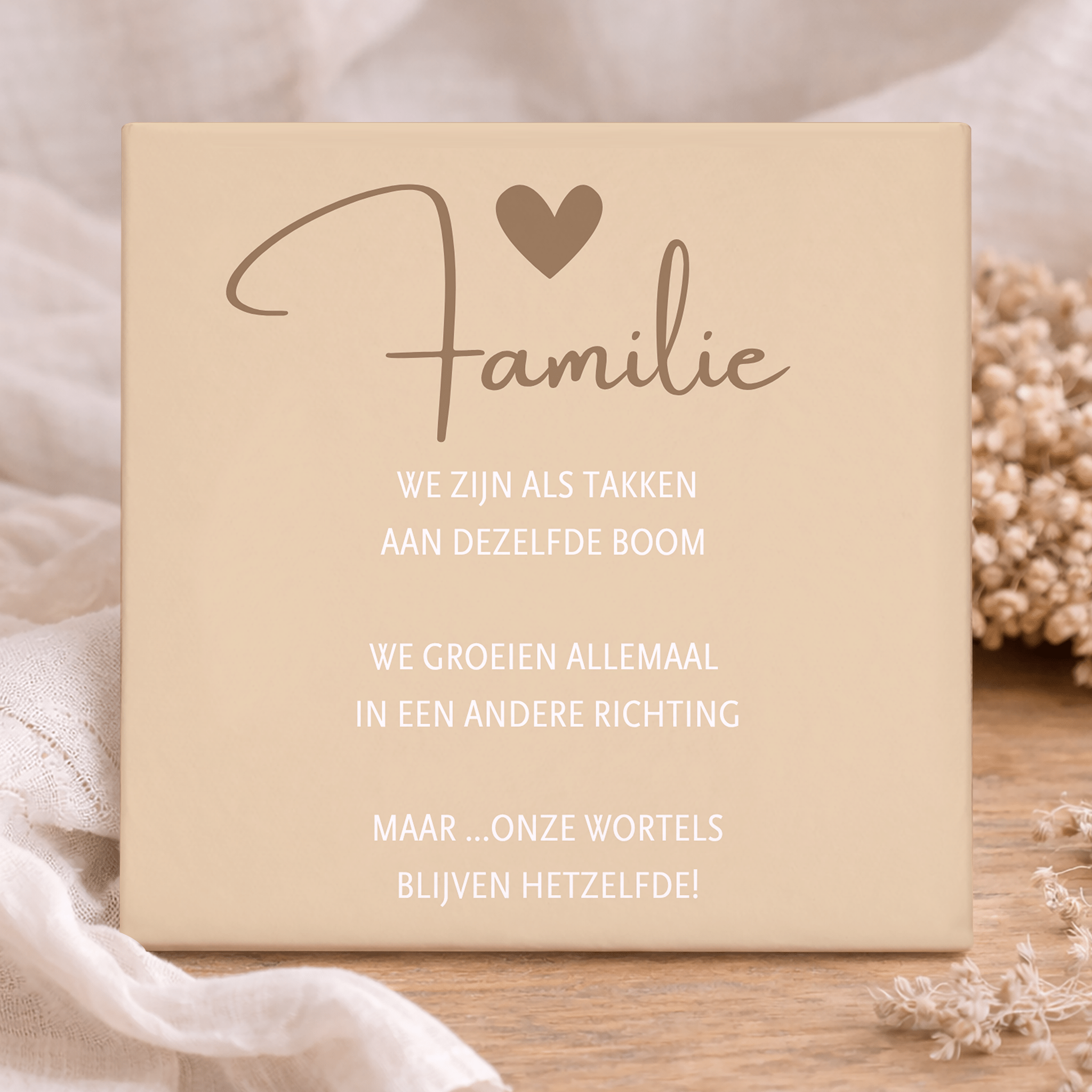 Tegeltje - Familie
