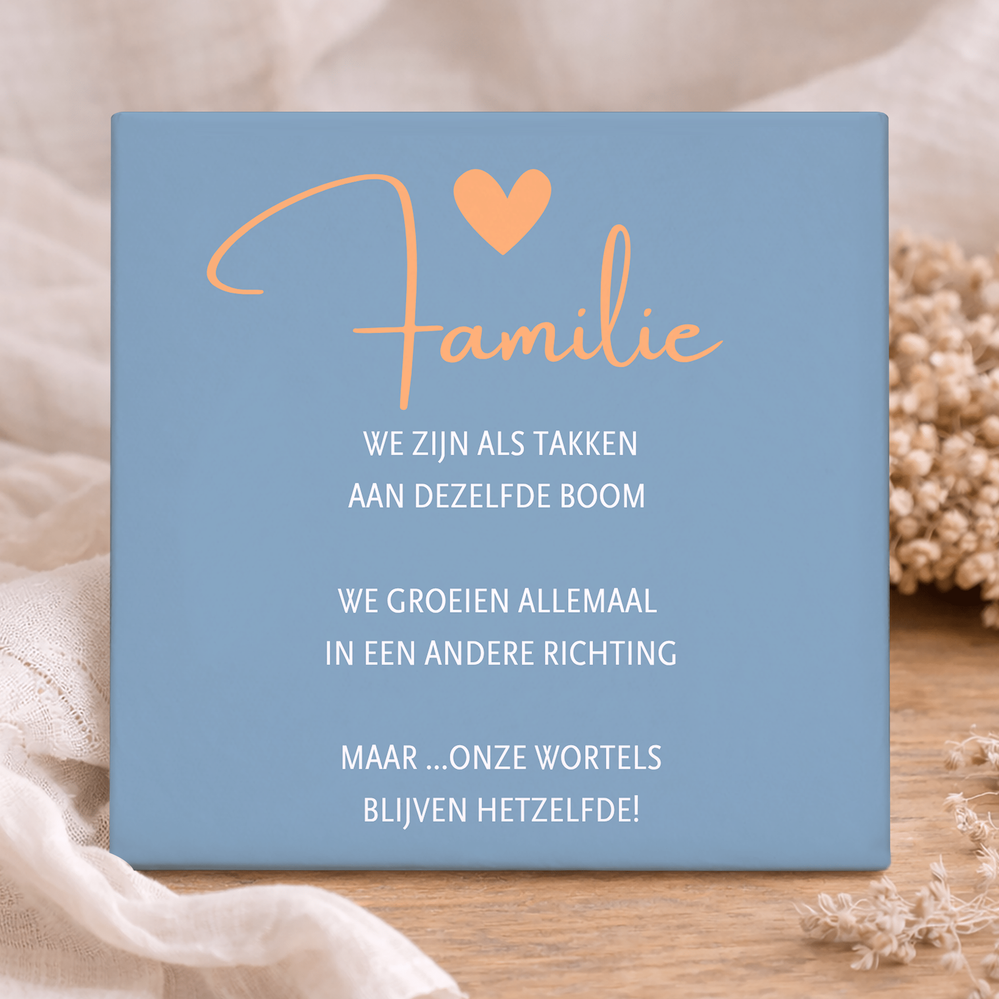 Tegeltje - Familie