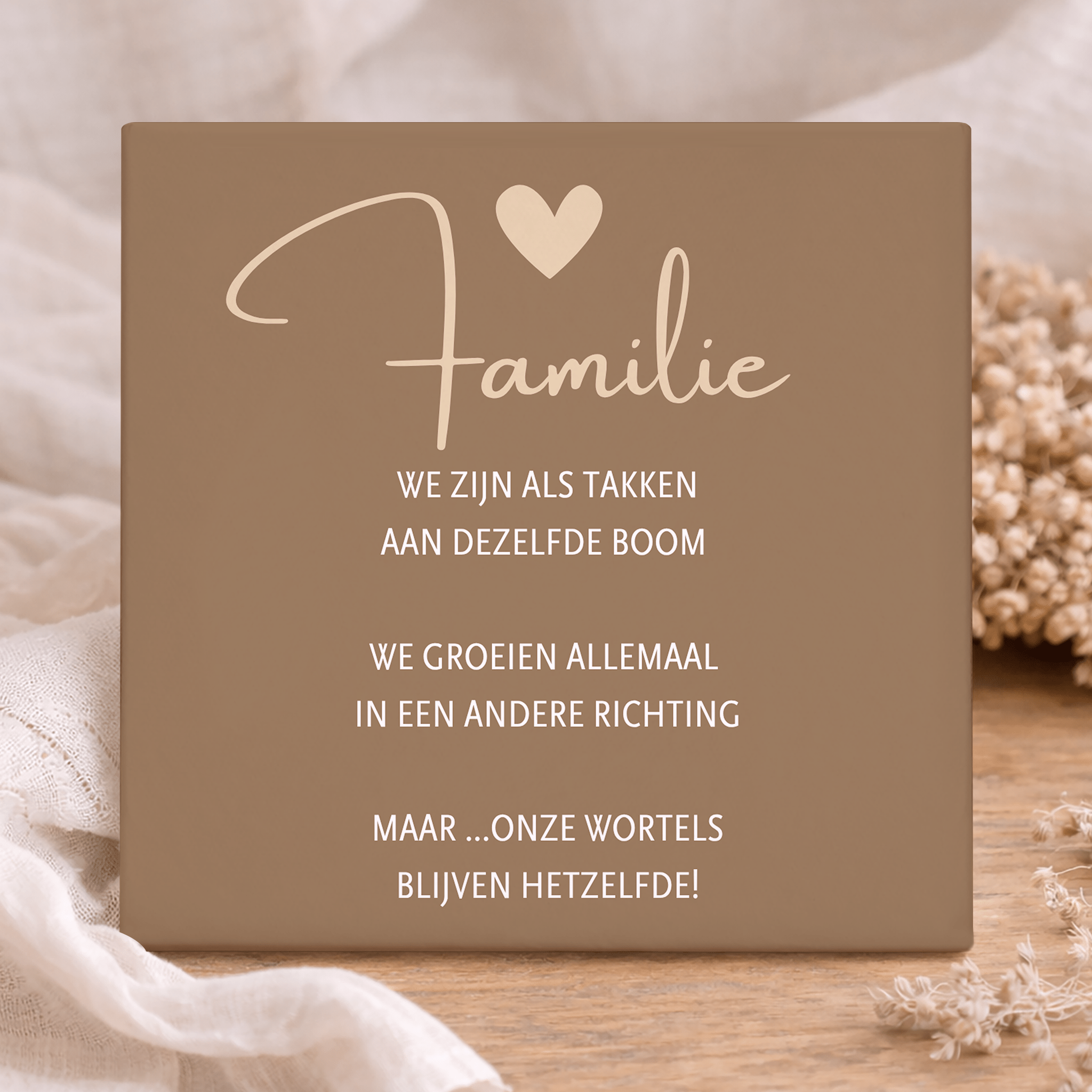 Tegeltje - Familie