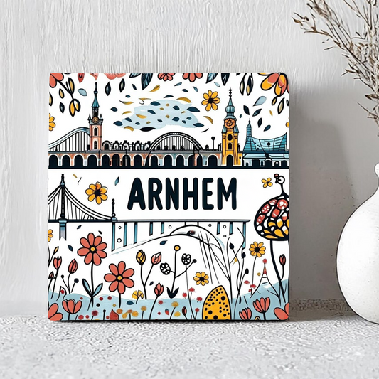 Tegeltje Arnhem | Handgetekend Ontwerp