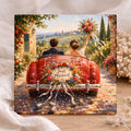 Trouwtegel - Just Married