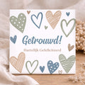 Trouwtegel - Liefdeskrabbels