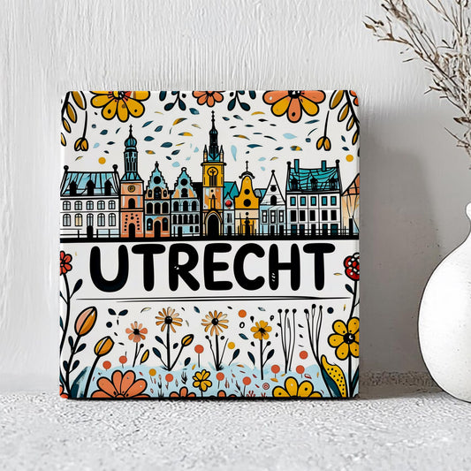 Tegeltje Utrecht | Handgetekend Ontwerp
